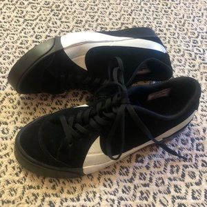 Black Suede Nike Vintage Blazer